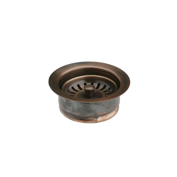 Elkay Drain Fitting Antique Copper Disposer Flange And Removable Strainer LKD35AC
